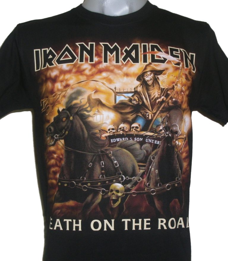 Iron Maiden t-shirt Death on the Road size XL