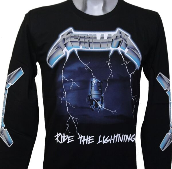 Metallica long-sleeved t-shirt Ride the Lightning size XL