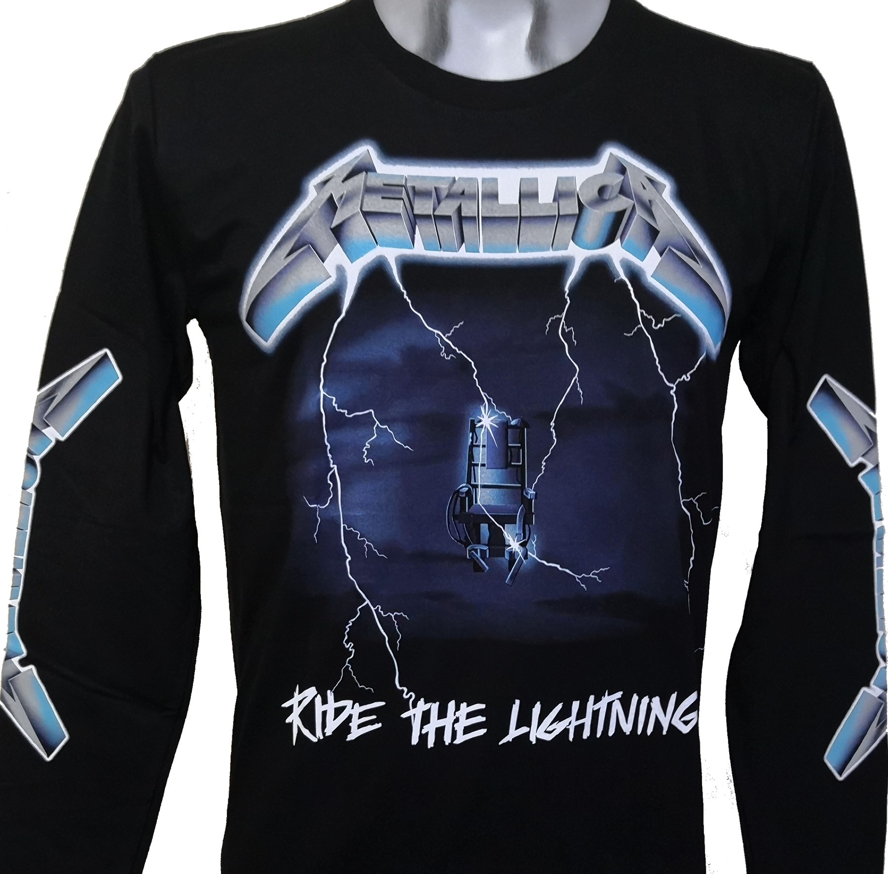 metallica ride the lightning tour shirt