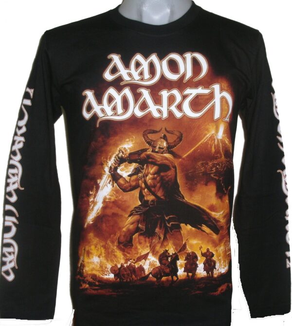 Amon Amarth long-sleeved t-shirt size XXL
