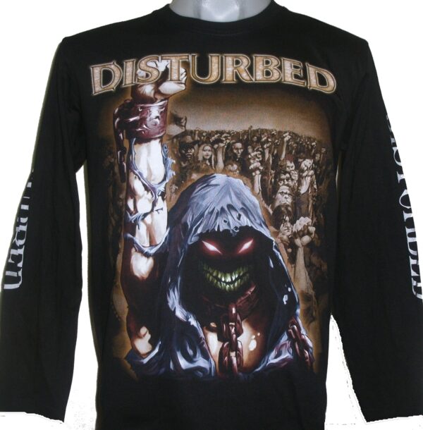 Disturbed long-sleeved t-shirt size L