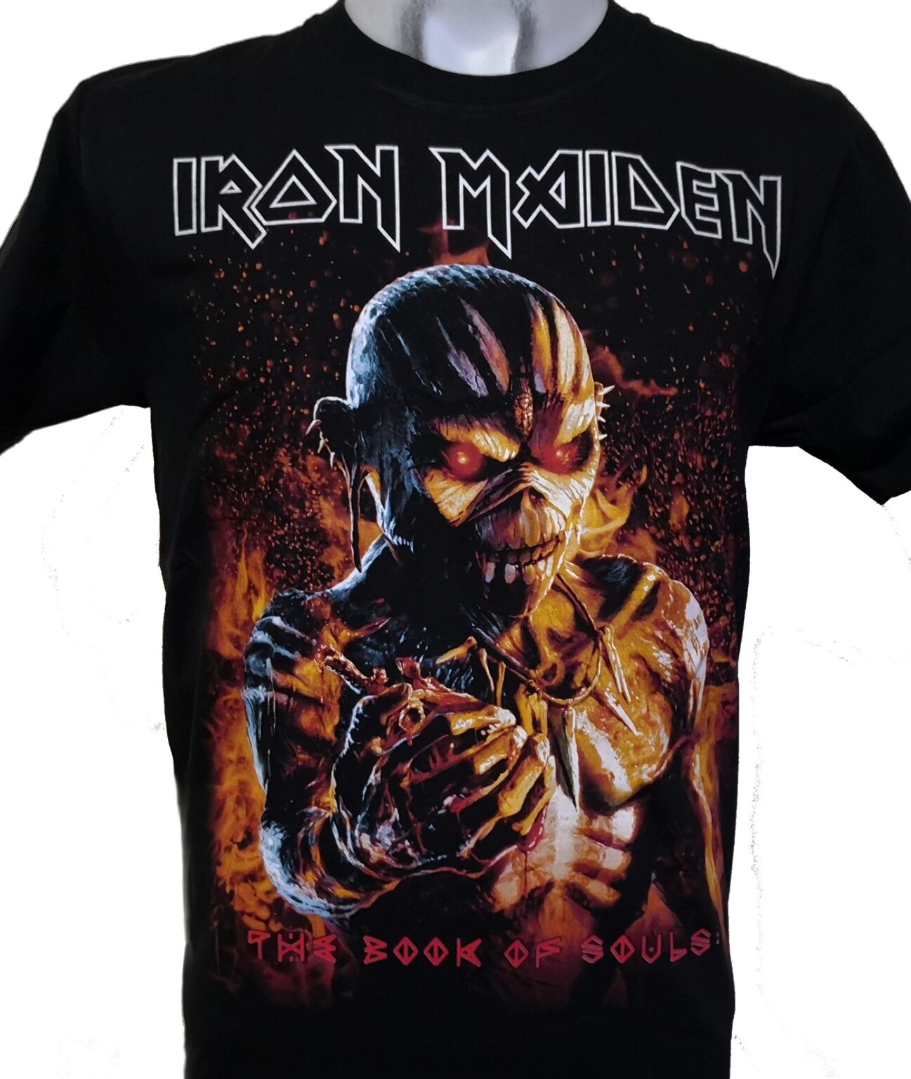 iron maiden t shirt hm