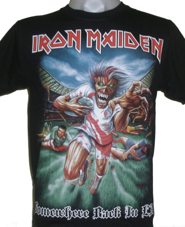 Iron Maiden t-shirt Somewhere Back in LA size XXL