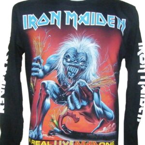 Iron Maiden long-sleeved t-shirt A Real Live Dead One size L