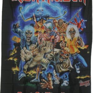 Iron Maiden large poster flag Best of the Beast