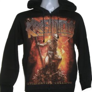 50% OFF!! Kreator jacket/hoodie Civilization Collapse size M