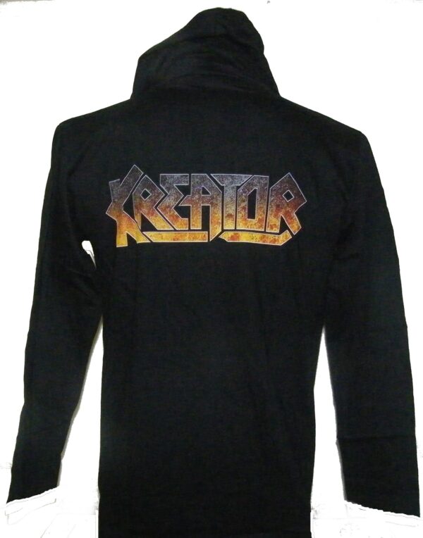 Kreator long-sleeved t-shirt w/hoodie Inner Circle size L - Image 2
