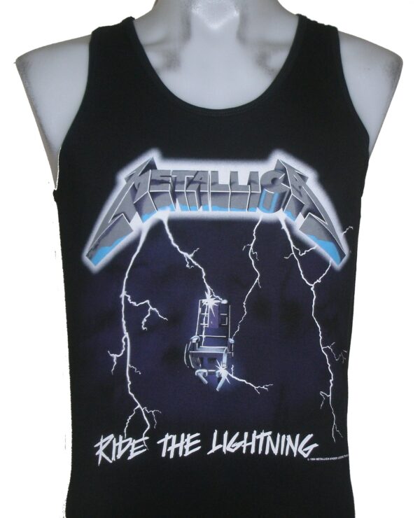Metallica tank top Ride the Lightning size L