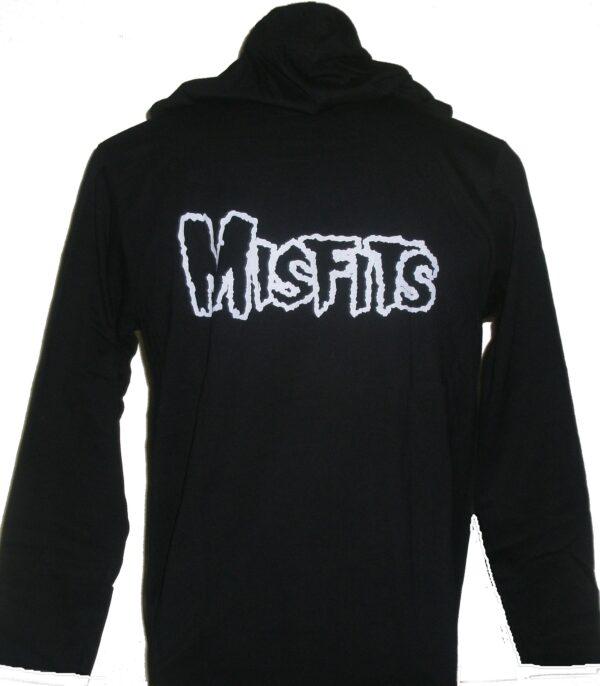 Misfits long-sleeved t-shirt w/hoodie Friday the 13th size S - Image 2