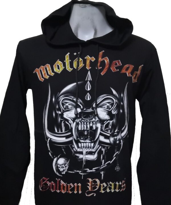 Motorhead long-sleeved t-shirt w/hoodie Golden Years size XL