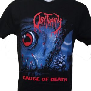 Obituary t-shirt Cause of Death size XL
