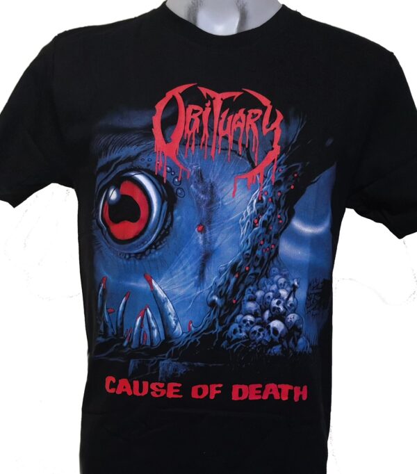 Obituary t-shirt Cause of Death size XXXL