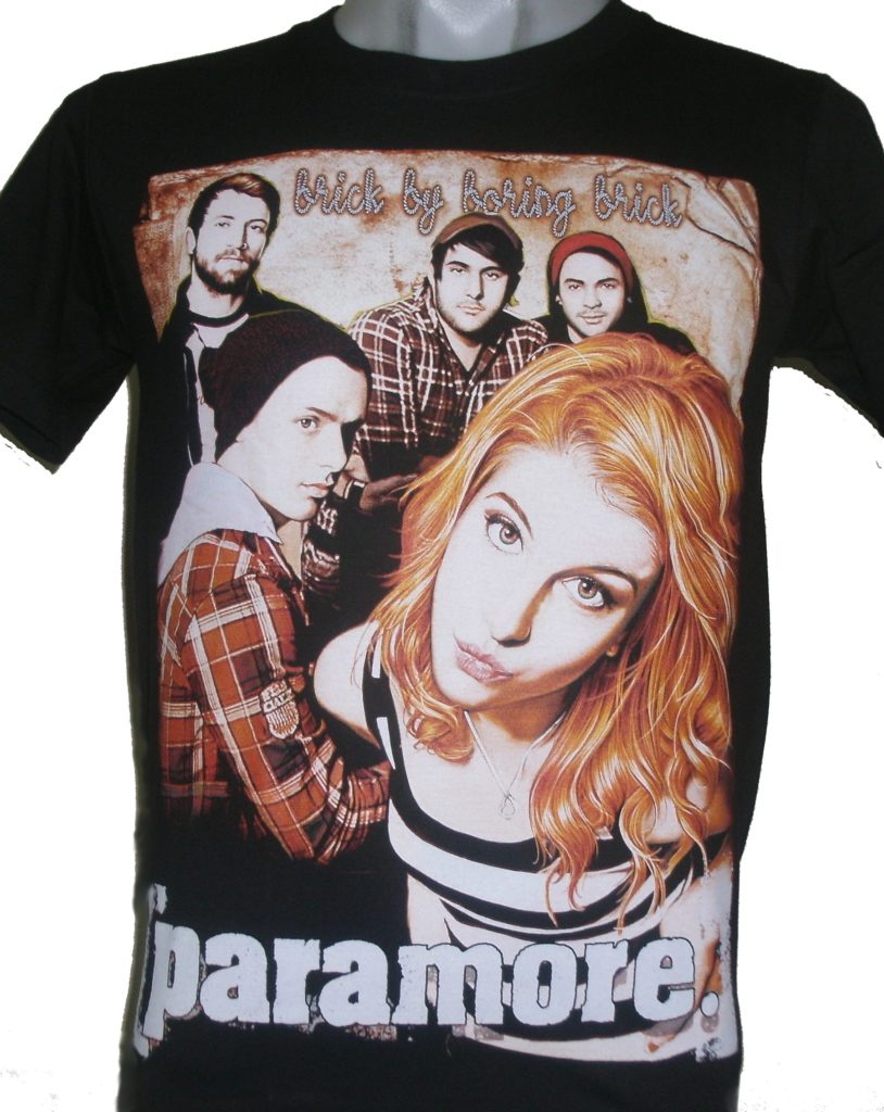 Paramore tshirt Brick by Boring Brick size L RoxxBKK