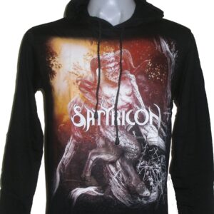Satyricon long-sleeved t-shirt w/hoodie size L