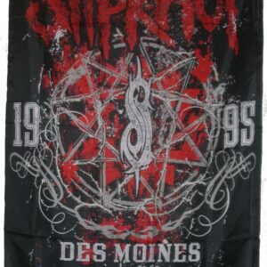 Slipknot large poster flag Des Moines Iowa