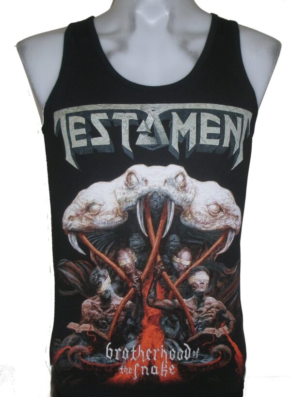 Testament tank top Brotherhood of the Snake size S