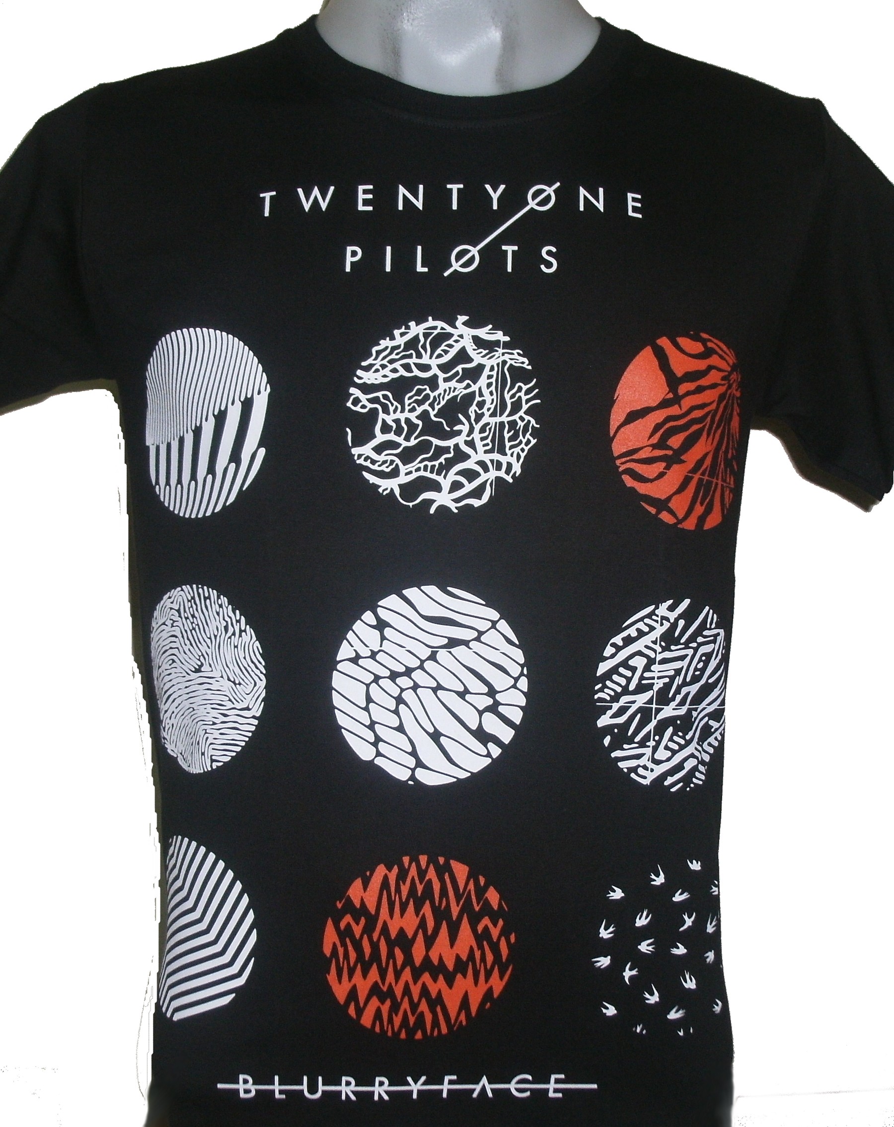Twenty One Pilots T Shirt Blurryface Seal Band Logo Nouveau