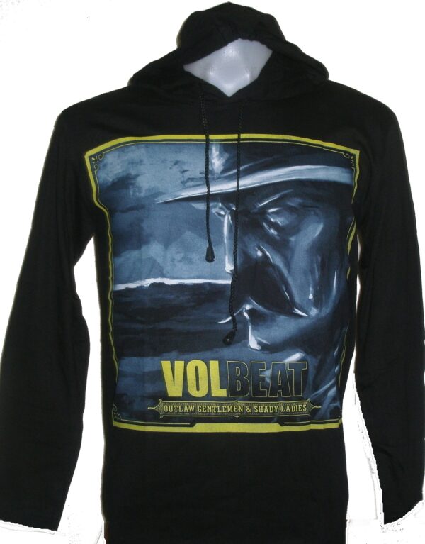 Volbeat long-sleeved t-shirt w/hoodie Outlaw Gentlemen & Shady Ladies size M