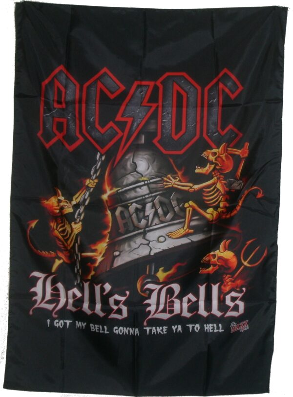 AC/DC poster flag Hell`s Bells
