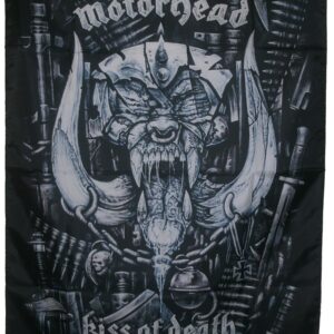 Motorhead poster flag Kiss of Death