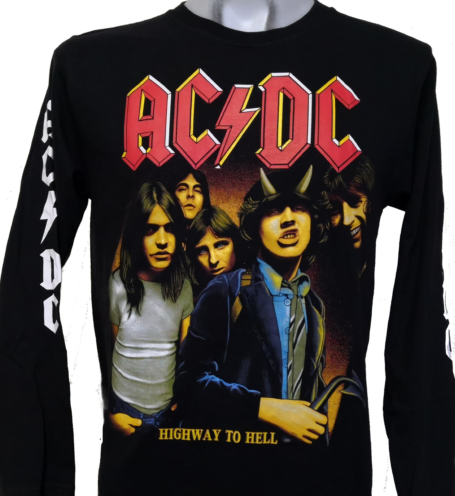 køleskab Sprede indelukke AC/DC long-sleeved t-shirt Highway to Hell size S – RoxxBKK