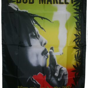 Bob Marley large poster flag