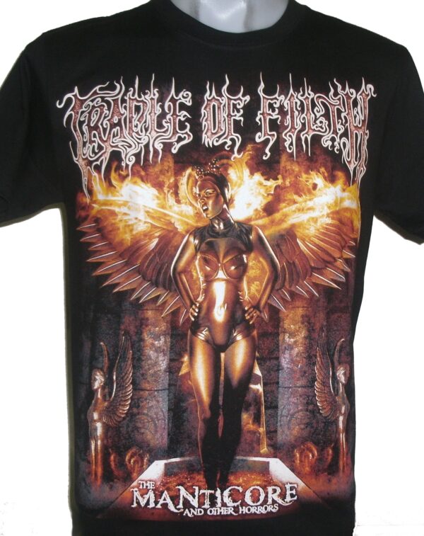 Cradle Of Filth t-shirt The Manticore and Other Horrors size S