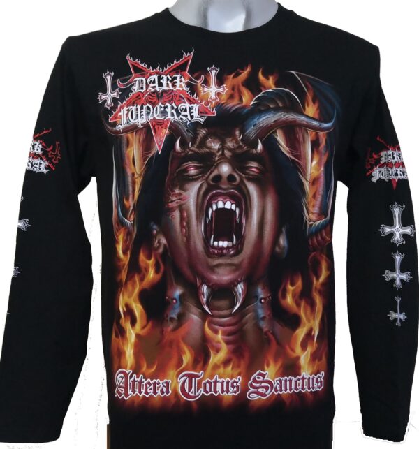 Dark Funeral long-sleeved t-shirt Attera Totus Sanctus size S