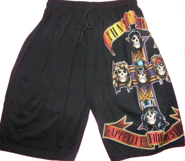 Guns `n` Roses shorts Appetite for Destruction