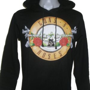 Guns `n` Roses long-sleeved t-shirt w/hoodie size XL