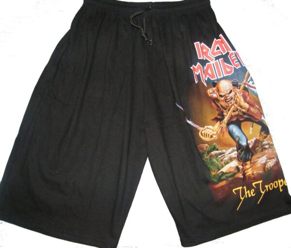 Iron Maiden shorts The Trooper