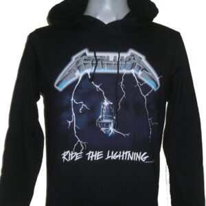 Metallica long-sleeved t-shirt w/hoodie Ride the Lightning size XL