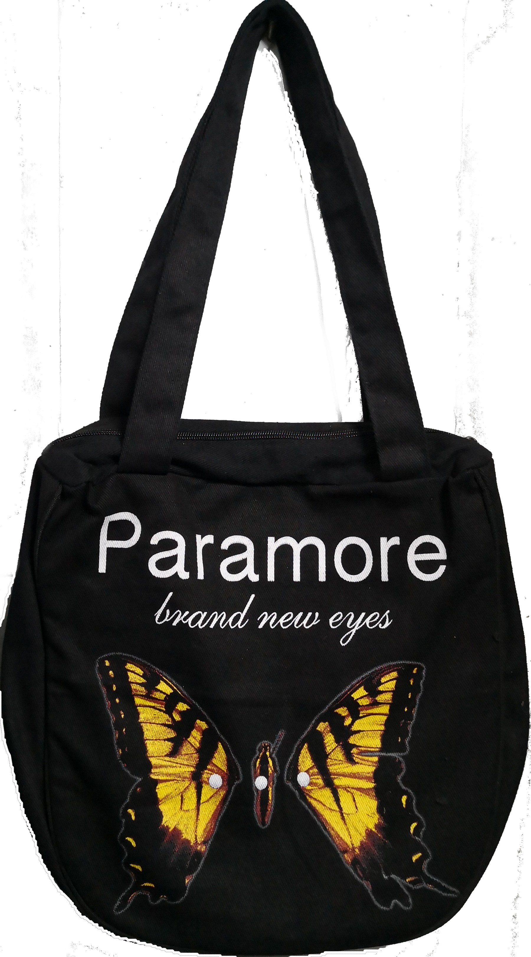 Paramore crop top paramore shirt brand new eyes album butterfly