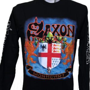 Saxon long-sleeved t-shirt Lionheart size M