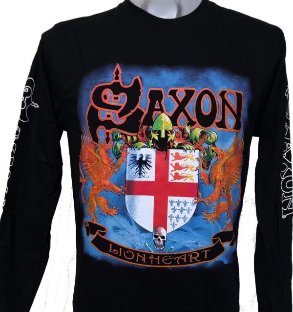 Saxon long-sleeved t-shirt Lionheart size XXL
