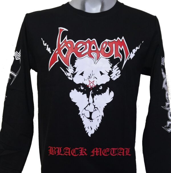 Venom long-sleeved t-shirt Black Metal size L