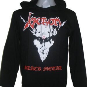 Venom long-sleeved t-shirt w/hoodie Black Metal size XL