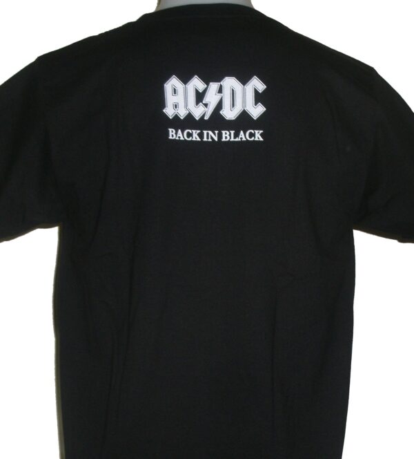 AC/DC t-shirt Back in Black size M - Image 2