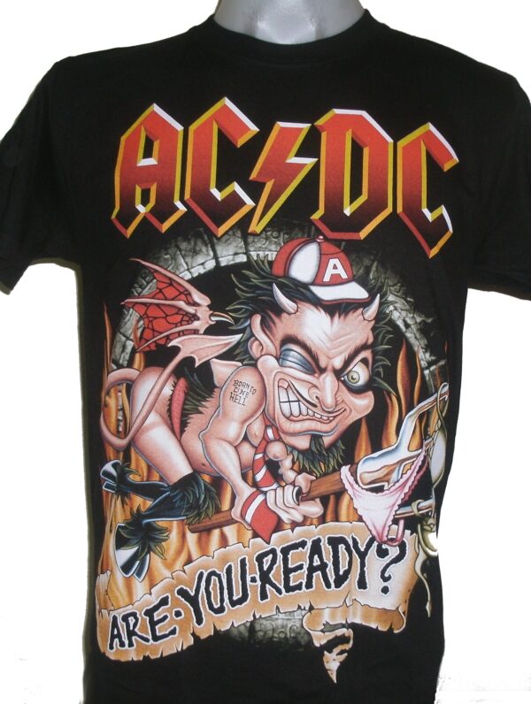 AC/DC t-shirt Are You Ready? size XXL