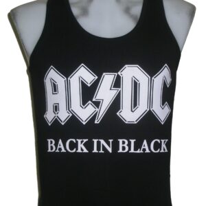 AC/DC tank top Back in Black size M