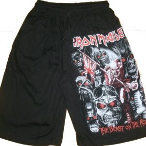 Iron Maiden shorts The Beast on the Road