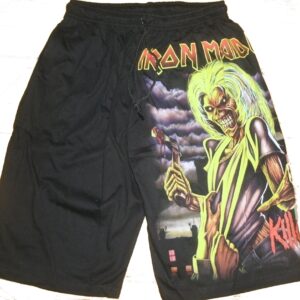 Iron Maiden shorts Killers