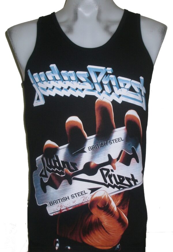 Judas Priest tank top British Steel size L