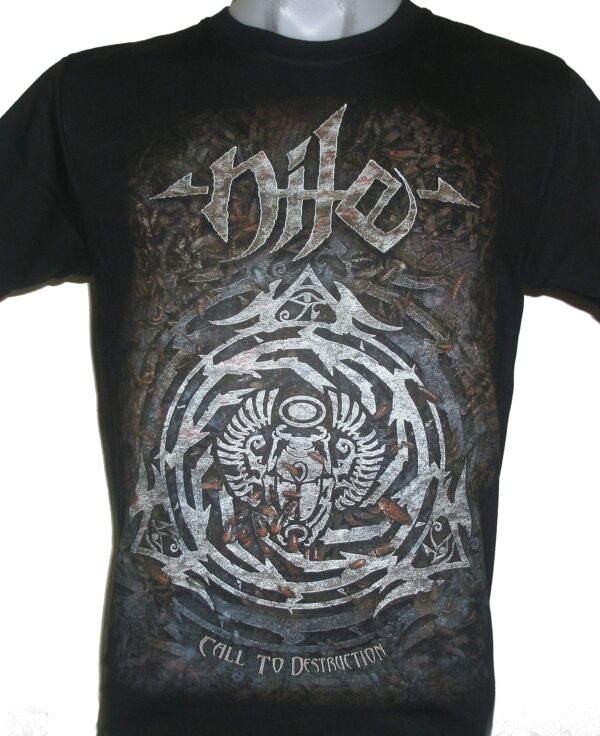 Nile t-shirt Call to Destruction size L