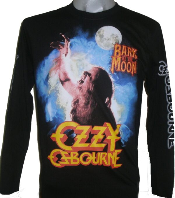 Ozzy Osbourne long-sleeved t-shirt Bark at the Moon size XL