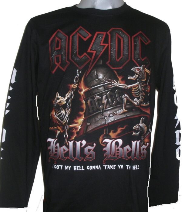 AC/DC long-sleeved t-shirt Hell`s Bells size L