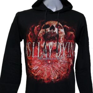 As I Lay Dying long-sleeved t-shirt w/hoodie The Powerless Rise size S