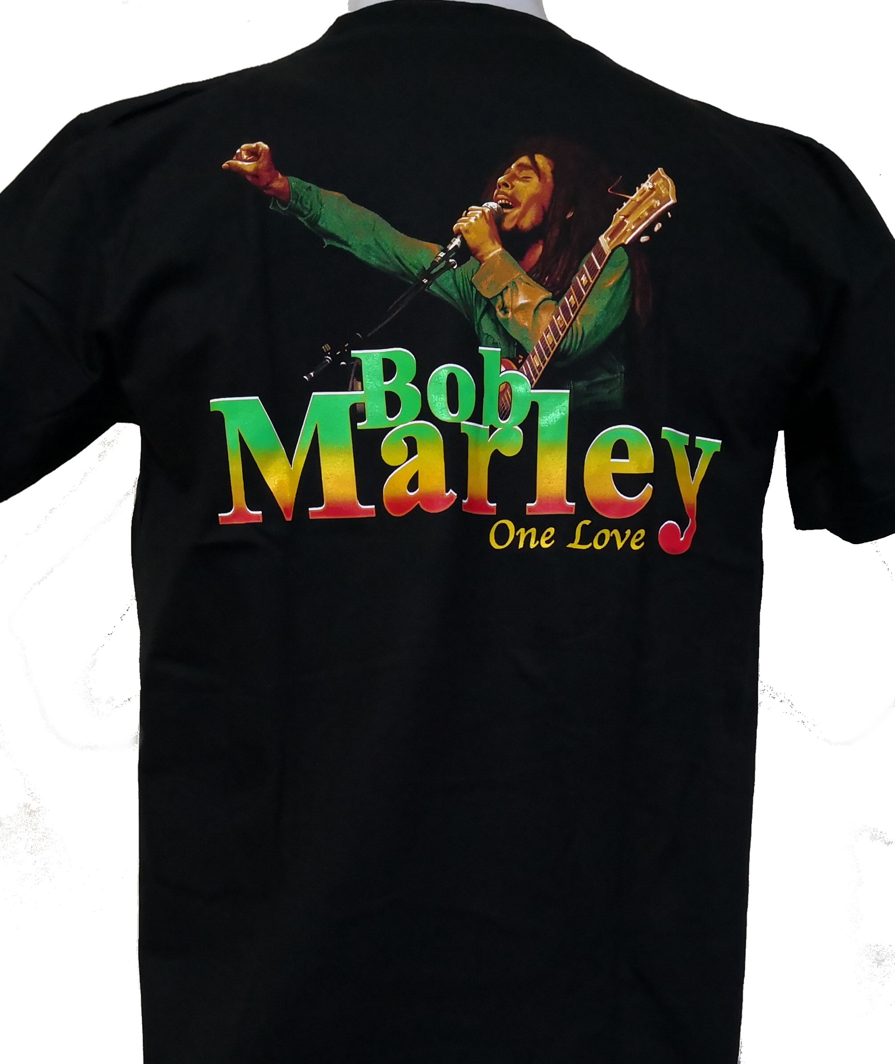 NEW One love Bob Marley Mint color black print gildan t shirt S-3XL