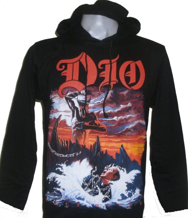 Dio long-sleeved t-shirt w/hoodie Holy Diver size XL