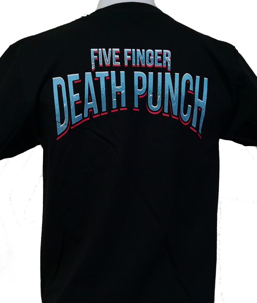 Rock Off officially licensed products Five Finger Death Punch Jekyll And Hyde T Shirt Size S